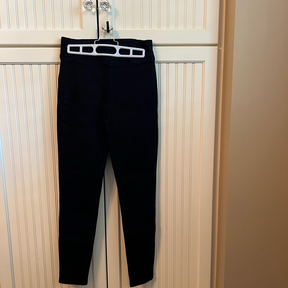 NWT - FRAME Denim -The Jetset Skinny Crop in Sheen Noir - Size: 1